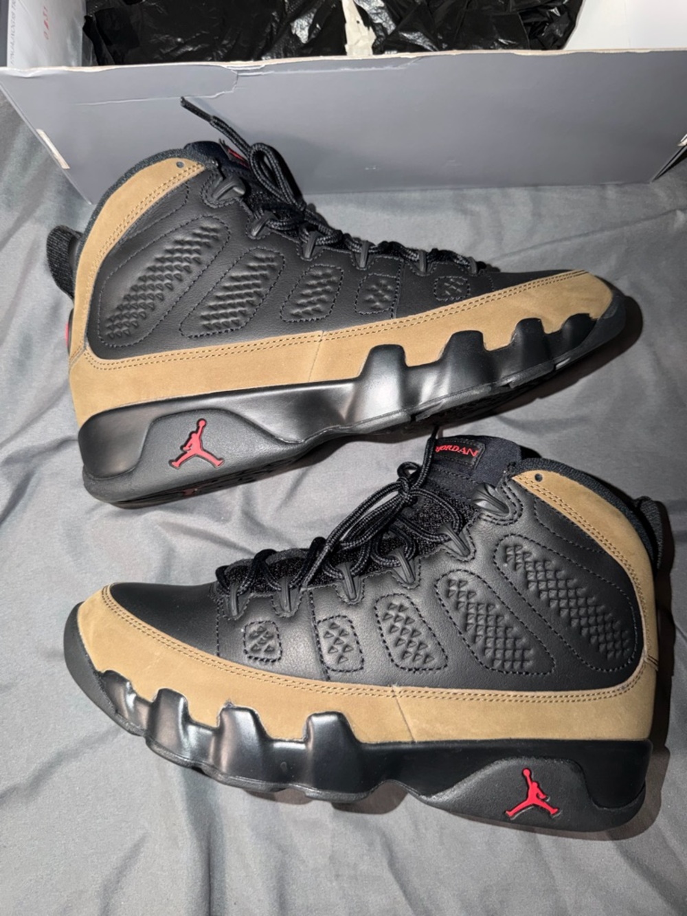 Jordan 9 Retro ‘Olive (2024)’ Size 8M